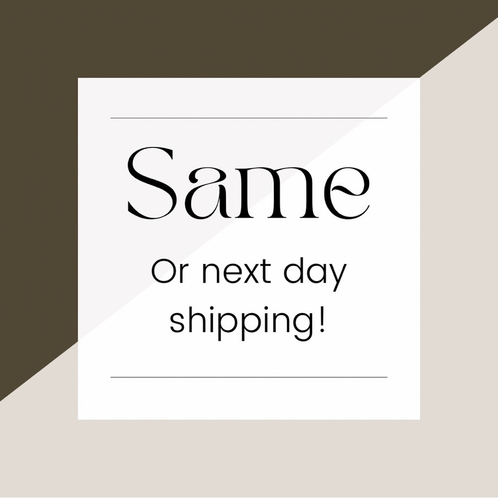 Fast shipping